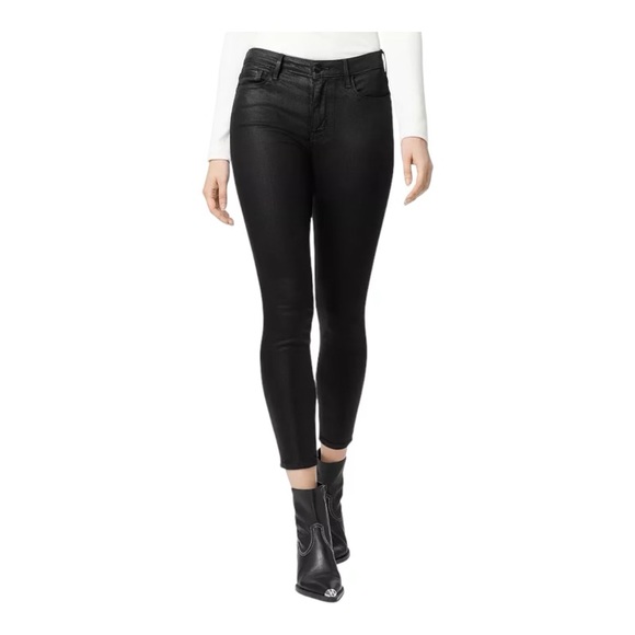 Social Standard by Sanctuary Denim - NWT Social Standard by Sanctuary Slick Black Coated Jeans Ankle Length Size 4